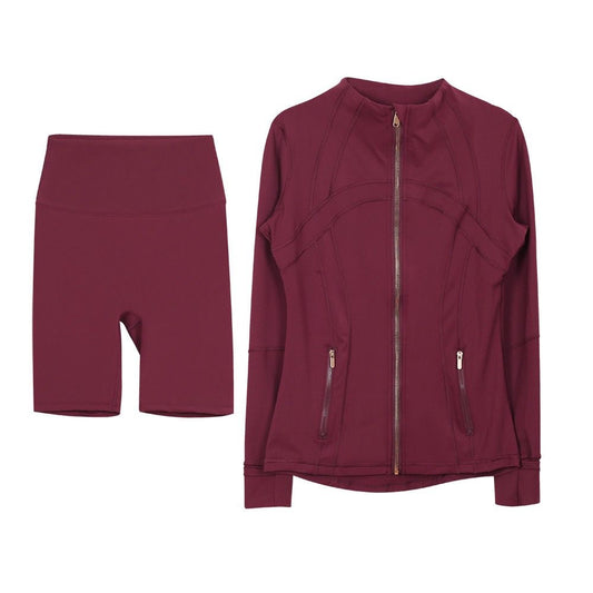 Burgundy Short Sets
