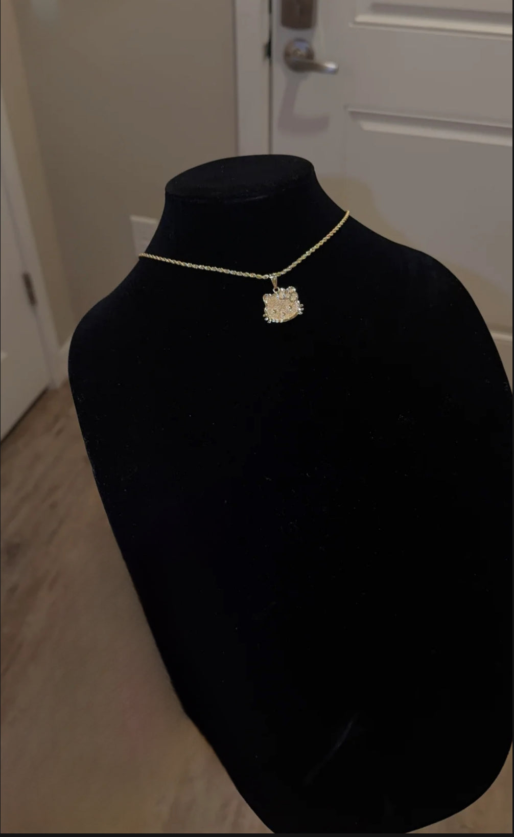 HK Face Necklace