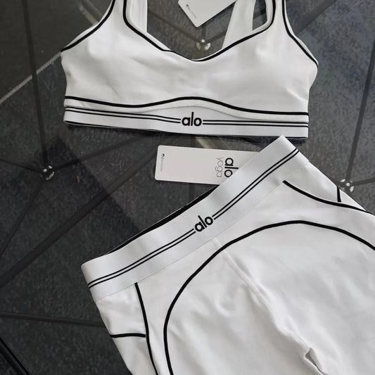 White Yoga Set