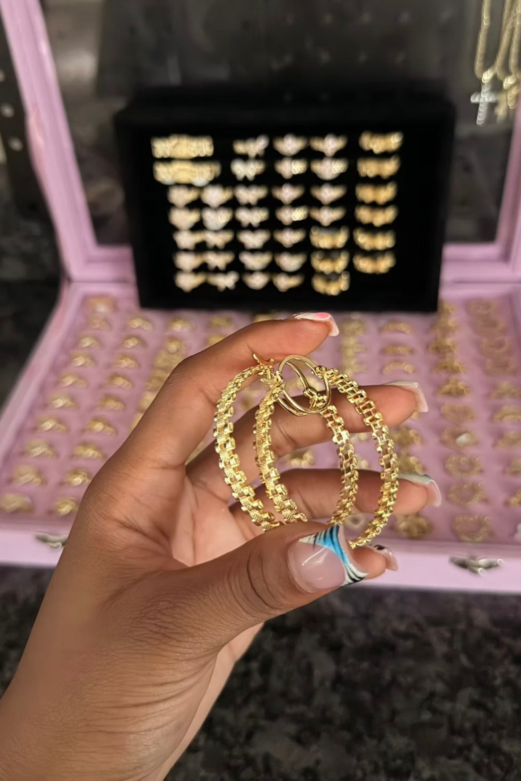 Rollie circle hoops