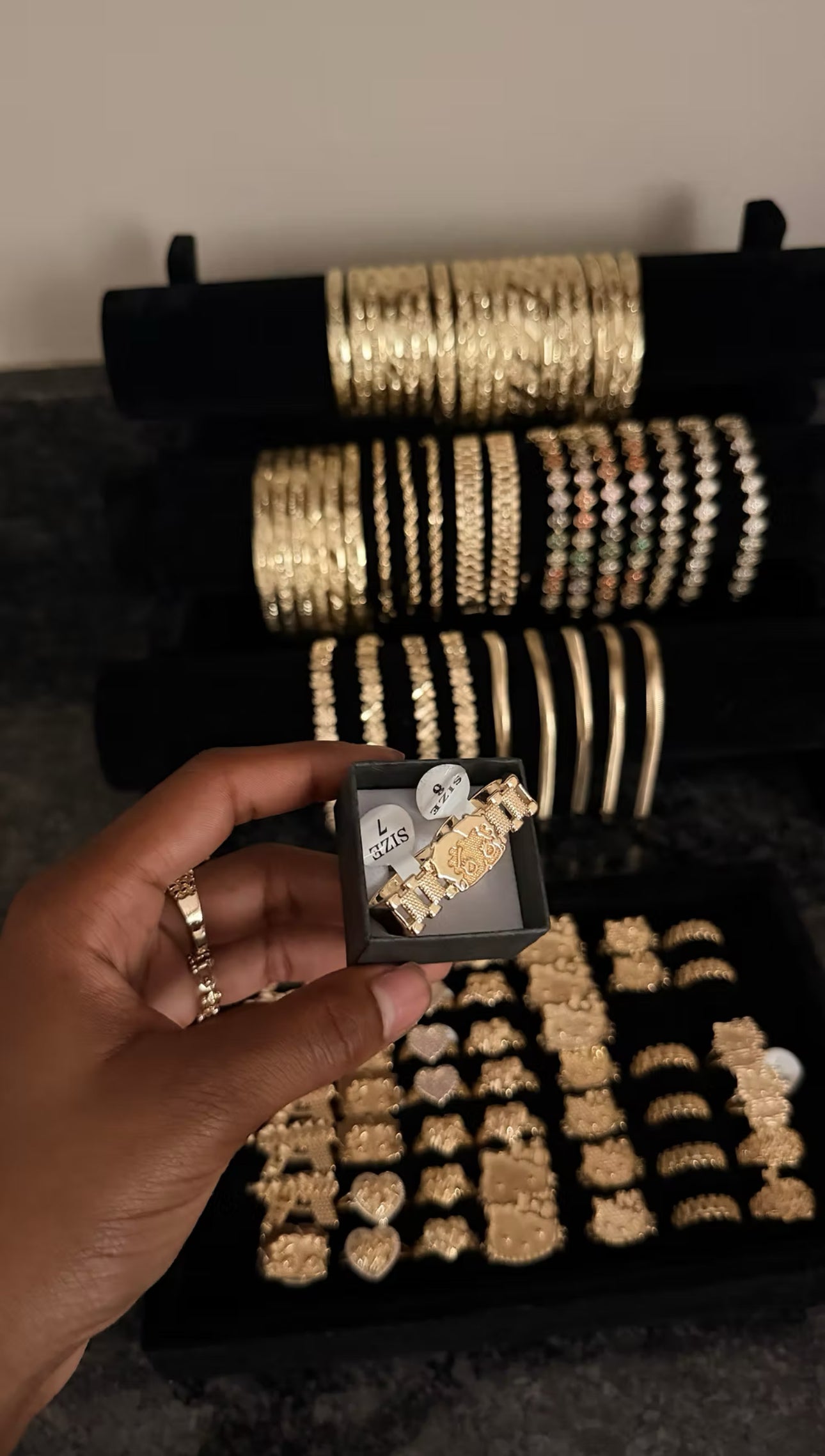 2 Finger Betty Boop Ring