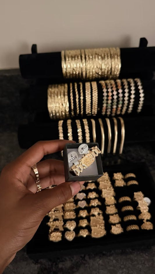 2 Finger Betty Boop Ring