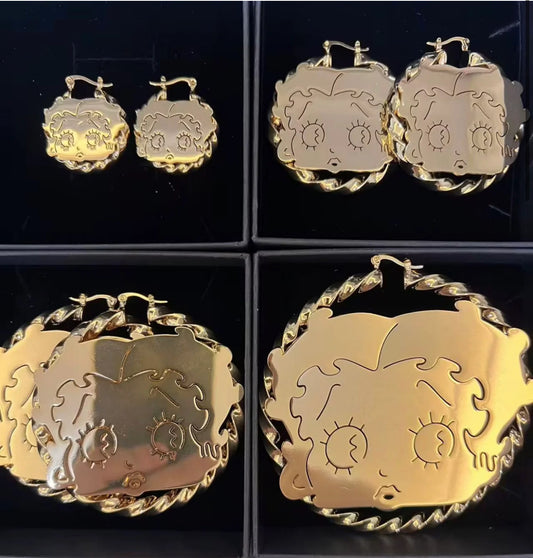 Betty Boop Hoops