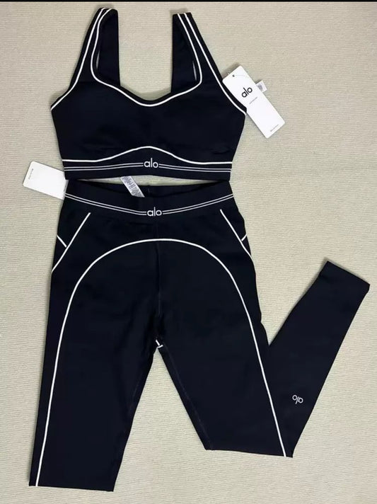 Black Yoga Set