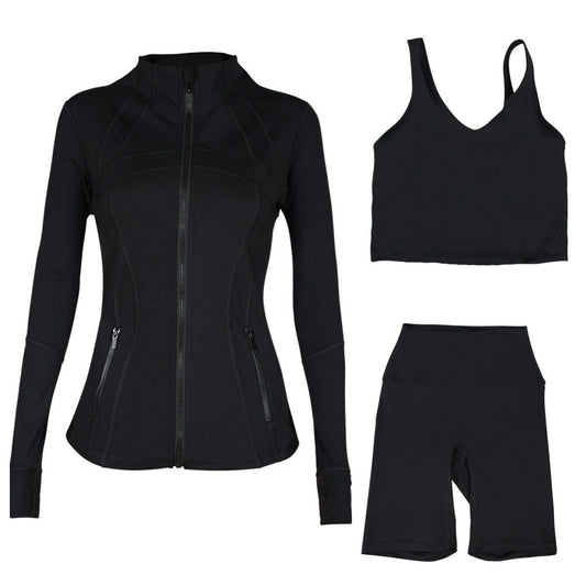 Black Shorts Top Set